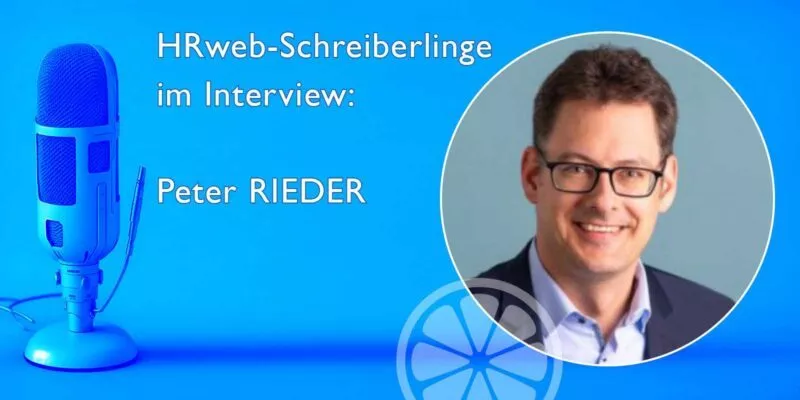 Autoren-Interview Peter Rieder