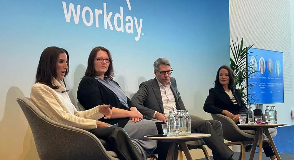 Ashley Goldsmith (Workday) und Sharon Etheridge (Rolls Royce)